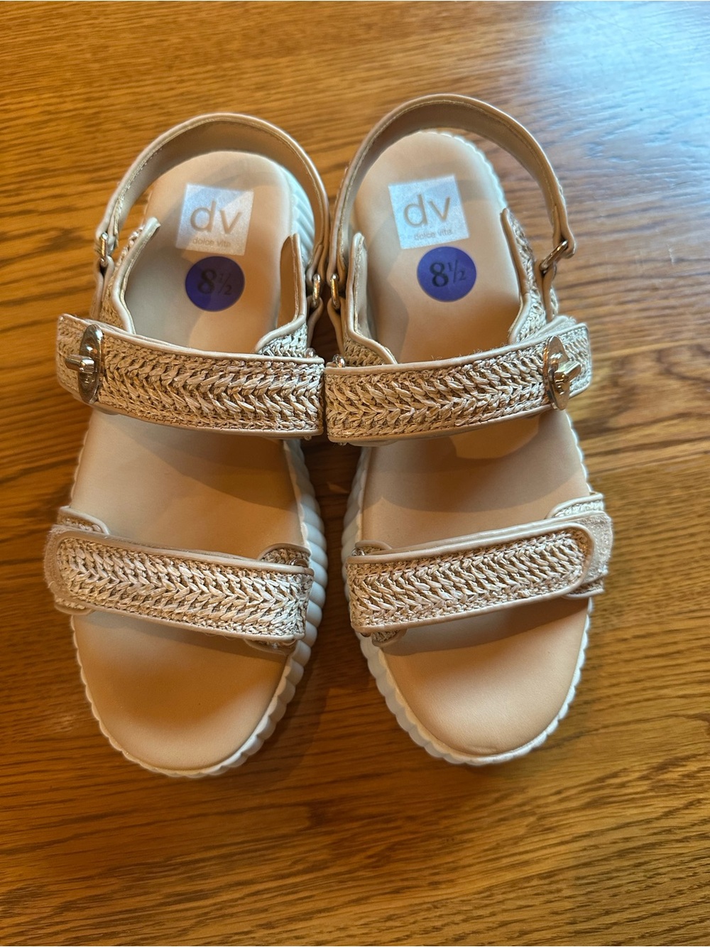 DV by Dolce Vita Tan Braided Espadrille Sandals